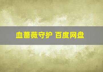 血蔷薇守护 百度网盘